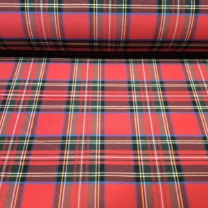 Loneta ESCOCÉS rojo