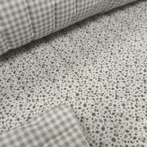 Acolchado VICHY beig