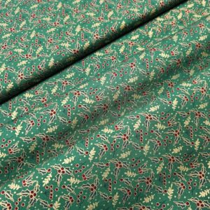 Algodón navidad MUÉRDAGO