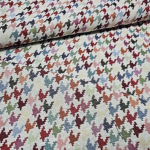 Gobelino PATA DE GALLO multicolor