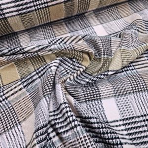 Paño CUADROS rosa mostaza