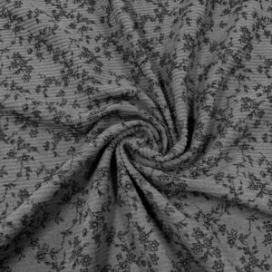 Micro pana GRIS flores