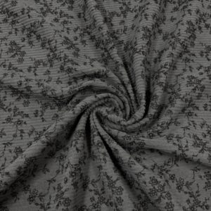 Micro pana GRIS flores