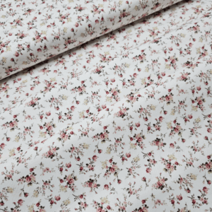 Viyela FLORECITAS blanca