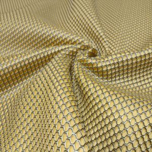 Tejido 3D Bicolor MOSTAZA