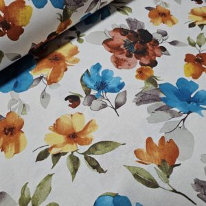 *Loneta NATURE turquesa