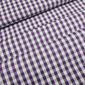 Vichy algodón MORADO G 1 CM