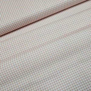 Algodón vichy ROSA PALO