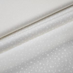 *Algodón ESTRELLAS basic beig