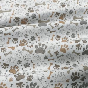 Algodón PERRITOS coordinado