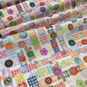 *Algodón COSTURA botones