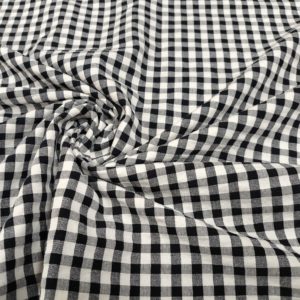 Seersucker BLANCO/NEGRO grande