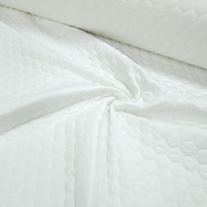 Acolchado-impermeable blanco