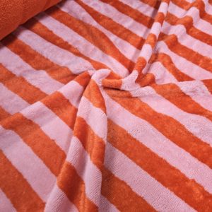 Rizo bicolor NARANJA-SALMÓN