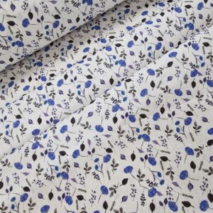 Algodón CLAVEL azul