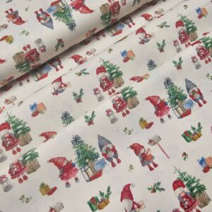 *Algodón navidad DUENDES